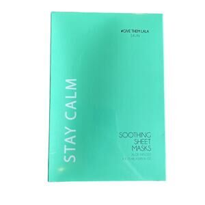 NEW! Give Them Lala Skin Stay Calm Soothing Sheet Masks